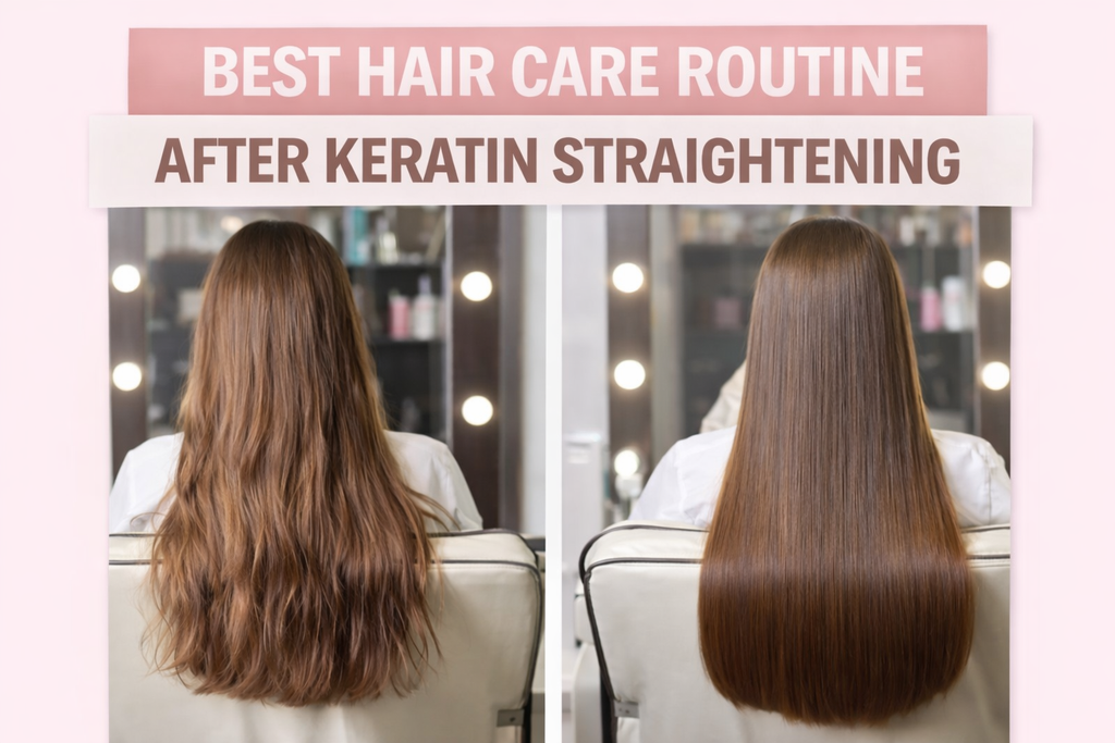 Best Hair Care Routine After Keratin Straightening