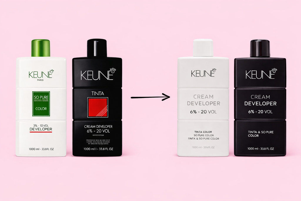 Keune Developer Bottles: What Changed and Why It Matters for Professionals