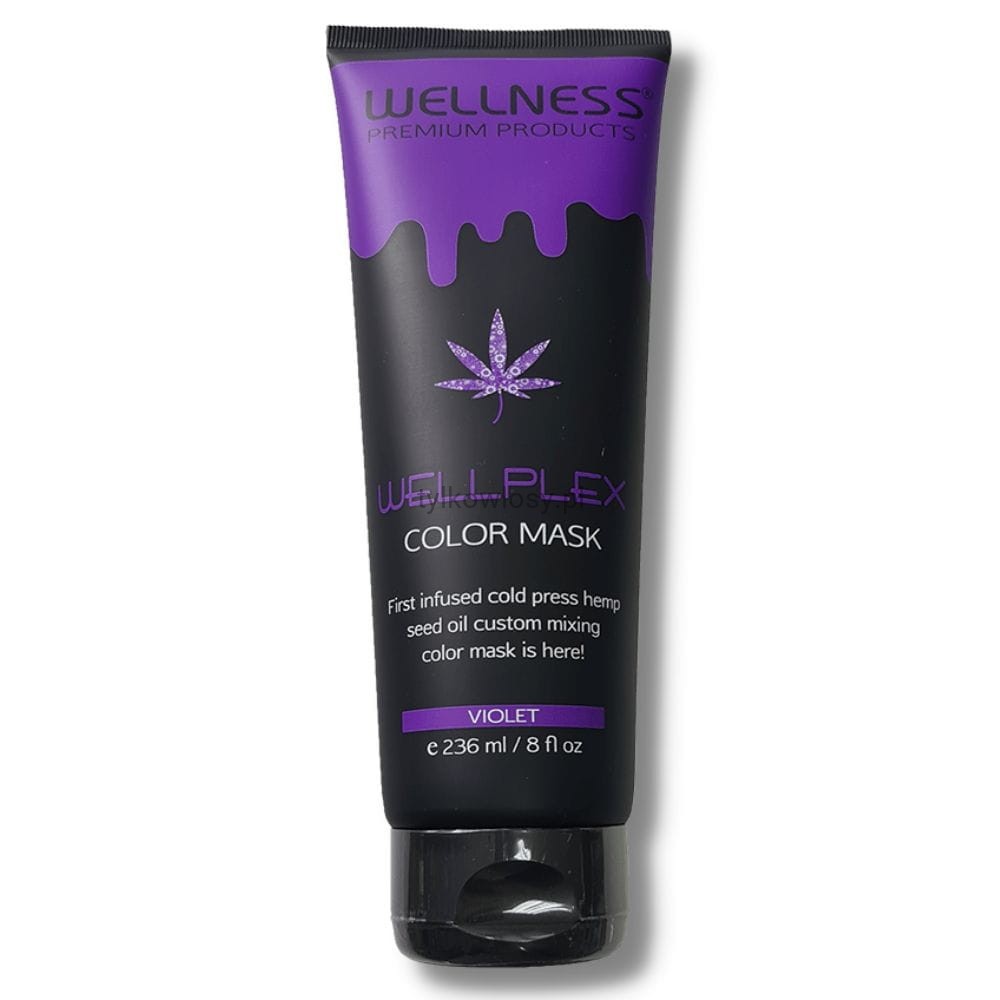 Wellness Wellplex Color Hair Mask - With Organic Hemp Oil - 8 fl
