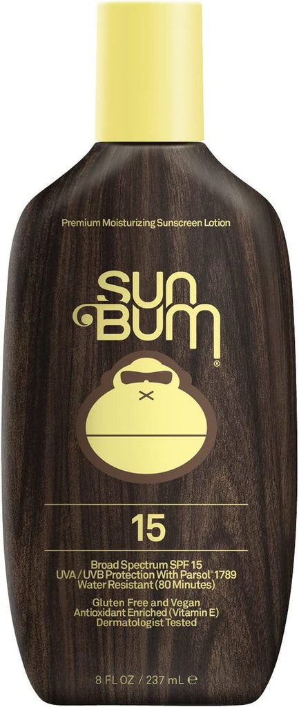 SUN BUM SPF 15 SUNSCREEN LOTION 8 OZ