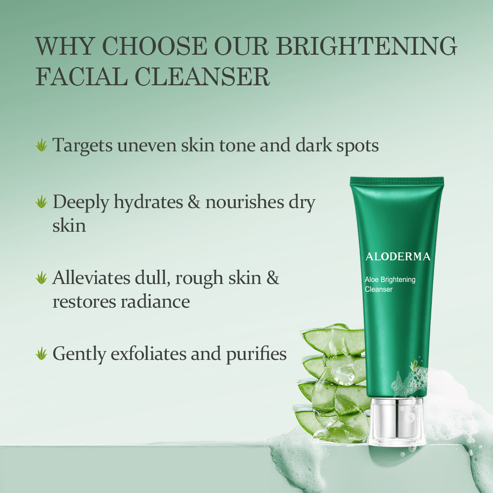 Aloe Brightening Facial Cleanser