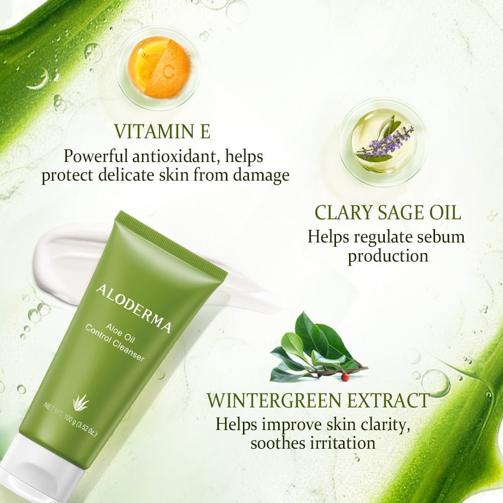 Aloe Oil Controlling Cleanser