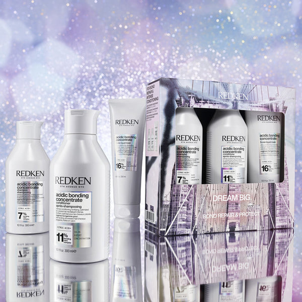 REDKEN Acidic Bonding shampoo, conditioner and Liquid Mask gift