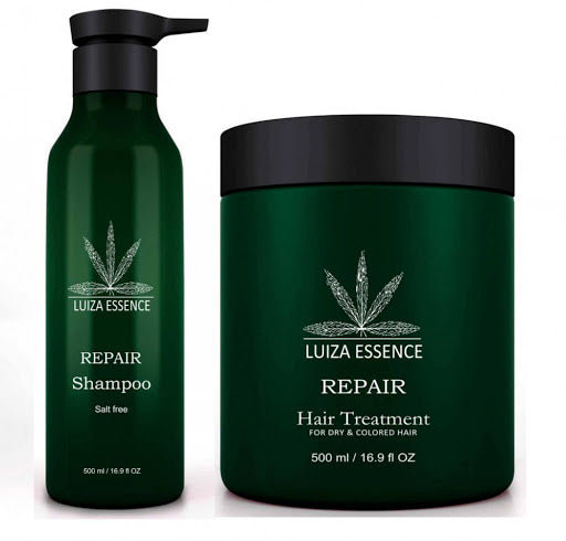 Whitening Essence & Green Essence セット Luiza Essence Repair Hair mask + Repair Shampoo For Dry & Colored