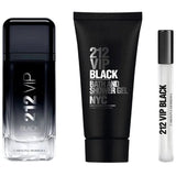 212 Vip Black By Carolina Herrera For Men 3Pcs Set EDP Spray