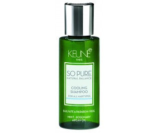 Keune So Pure Cooling Shampoo For All Hair Types 1.7 lf.oz \ 50 ml