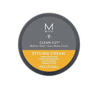 Paul Mitchell MITCH Clean Cut Styling Cream for Men, Medium Hold, Semi-Matte Finish, For All Hair Types + Short to Medium Hair, 3 oz.