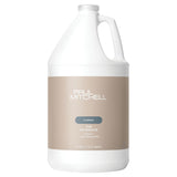 Detangling hair conditioner bottle on white background