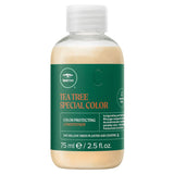 color protecting conditioner bottle for color treated hair on white background
