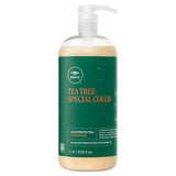 color protecting conditioner bottle for color treated hair on white background