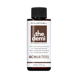 Paul Mitchell The Demi Demi-Permanent Hair Color 4CH 60ml bottle on a white background