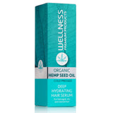 Wellness Hydration Hair Serum - with Organic Hemp Seed Oil - 100ml / 3.38 fl. oz