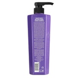 Morena Mia Purple Silver shampoo bottle with pump on a white background