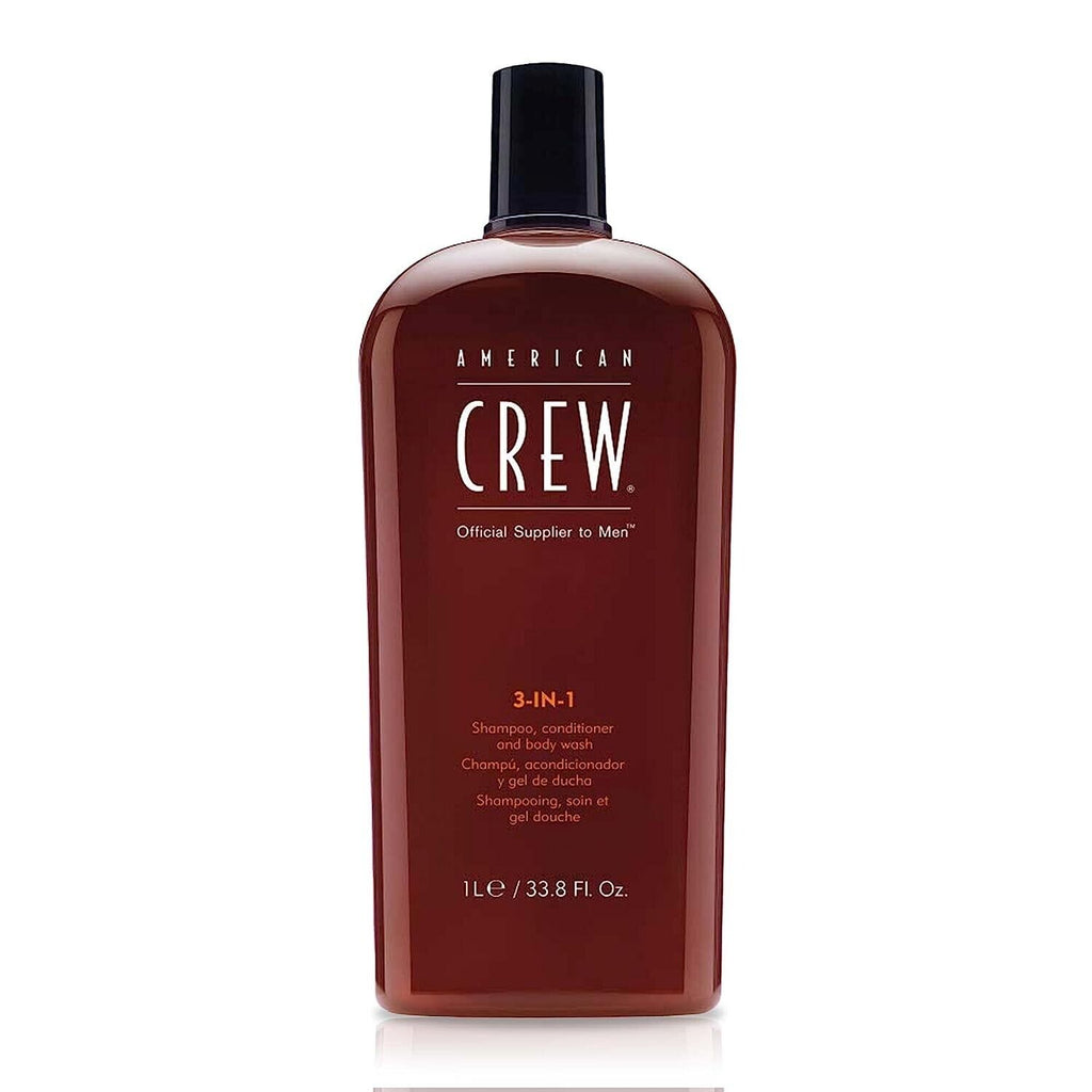 American Crew 3-In-1 Shampoo, Conditioner & Body Wash