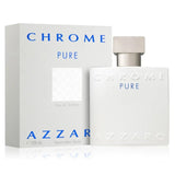 Azzaro Chrome Pure For Men 3.4 oz Eau De Toilette Spray