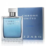 Azzaro Chrome United For Men 3.4 oz Eau De Toilette Spra