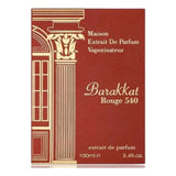 Barakkat Rouge 540 By Fragrance World For Women 3.4oz EDP Spray