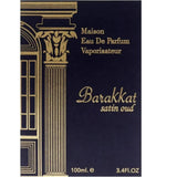 Barakkat Satin Oud By Fragrance World For Unisex 3.4oz EDP Spray