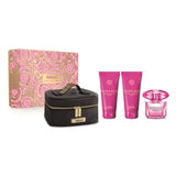 Bright Crystal Absolu By Versace For Women 4Pcs Set EDP Spray