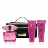 Bright Crystal Absolu By Versace For Women 4Pcs Set EDP Spray