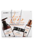 Saryna Key Color Lasting Hair Kit Pure African Shea Butter- Mask + Shampoo + Oil