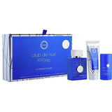 Club De Nuit Iconic Blue By Armaf For Men 3Pcs Set EDP Spray