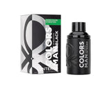 Colors Man Black Intenso By Benetton For Men 3.4oz EDP Spray