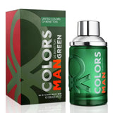 Colors Man Green By Benetton For Men 3.4oz EDT Spray