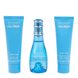 Cool Water By Davidoff For Women 3Pcs Set EDT Spray
