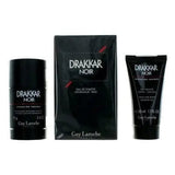 Drakkar Noir By Guy Laroche For Men 3Pcs Set EDT Spray