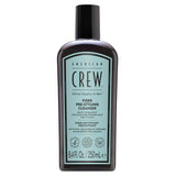 Bottle of American Crew fiber pre-styling cleanser  Shampoo on a white background