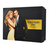 Gold Rush Man By Paris Hilton For Men 4Pcs Set EDT Spray