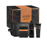 Guess Seductive Homme Noir 4pc Gift Set For Men's