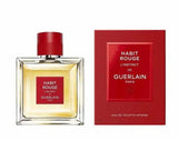 Habit Rouge L'instinct By Guerlain For Men 3.3 oz Eau De Toilette Spray