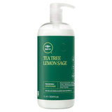 Tea Tree Lemon Sage Thickening Conditioner Bottle On White Background
