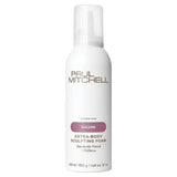 Paul Mitchell Extra-Body Sculpting Foam styling mousse bottle on a white background