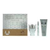 Invictus By Paco Rabanne For Men 3Pcs Set EDT Spray