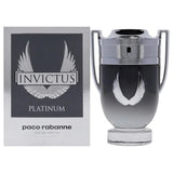 Invictus Platinum By Paco Rabanne For Men 3.4oz EDP Spray