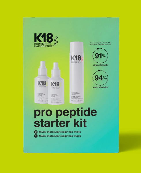 K18 Pro Peptide Starter Kit DISPLAY