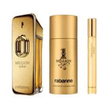 Million Gold Intense By Paco Rabanne For Men (3pc Gift Set)