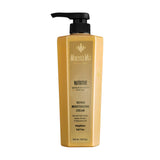 Moisturizing cream Nutritive series bottle with pump labeled 'Morena Mia' on a white background