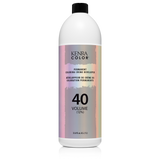 Kenra Color 40 Volume hair color developer bottle on a white background