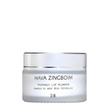 Hava Zingboim lip plumper jar on a white background