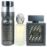 Rave Now By Lattafa For Men (3Pcs Gift Set)