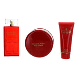 Red Door By Elizabeth Arden For Women 3Pcs Set EDT Spray