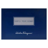 Subtil Pour Homme By Salvatore Ferragamo For Men 3Pcs Set EDT Spray