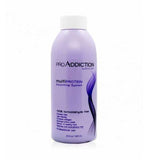 Bottle of Pro Addiction multiProtein Smoothing System on a white background