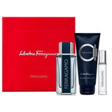 Uomo By Salvatore Ferragamo For Men 3pc Gift Set