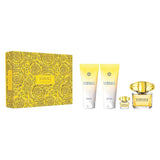 Yellow Diamond By Versace For Women EDT (4pc Gift Set)
