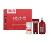 Zero Plus Feminine Travel Edition By Diesel For Women (3pc Gif Set)